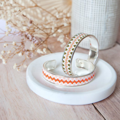 Bracelet zigzag en perles miyuki