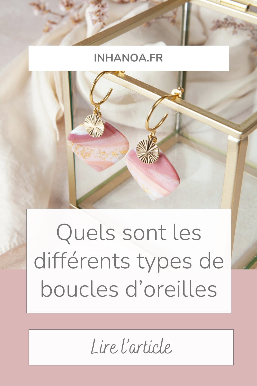 types de boucles d'oreilles