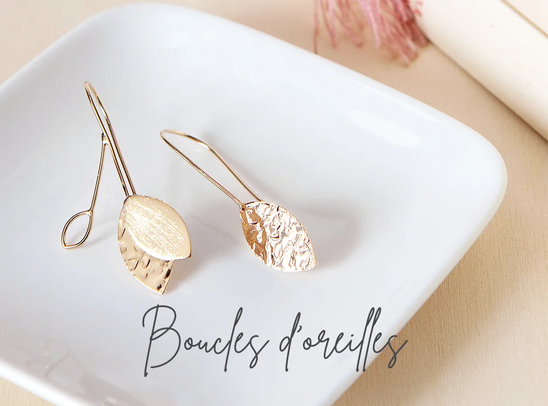 Boucles d'oreilles créateur français