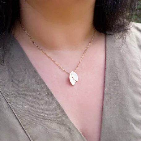 Collier doré Sylva