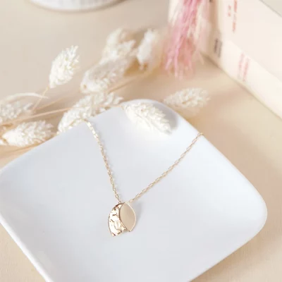 Collier fin doré Sylva
